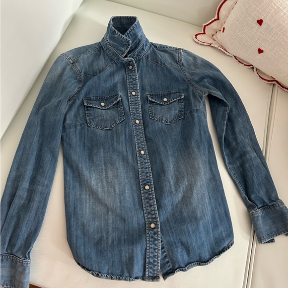 J.Crew Chambray Shirt - Picture 1 of 3